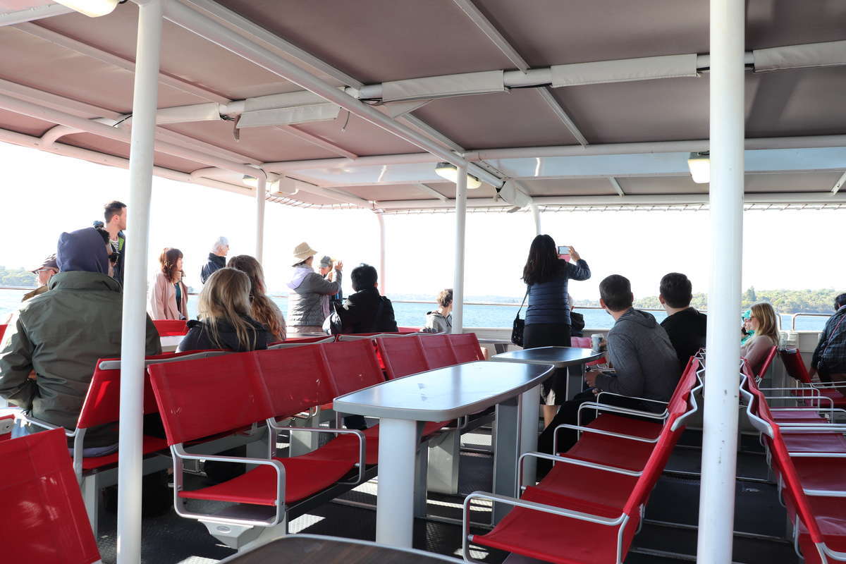 f:id:kikutaro777:20190502102021j:plain Rottnest Expressのデッキ