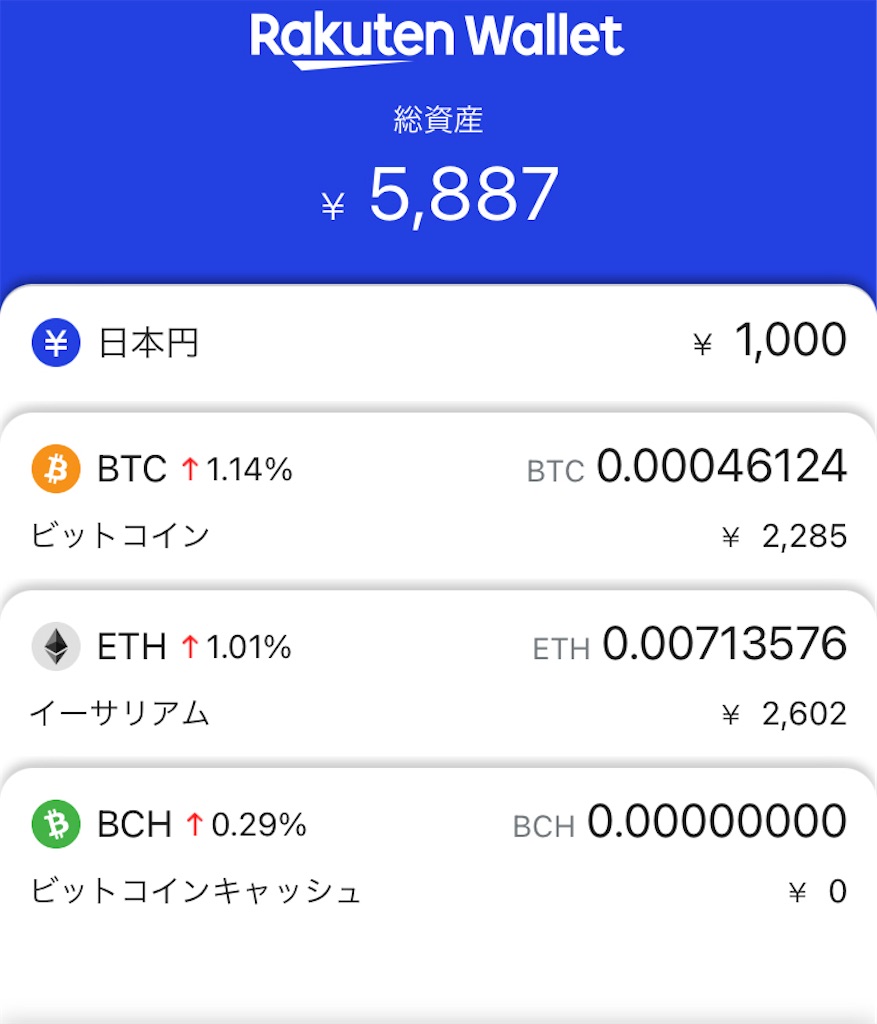 1年前に買った暗号資産の損益状況の記録 - ぬるま湯につかる