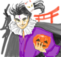 はてなハイカーさん、ハロウィーン近いしハロウィーンっ子のイラスト
