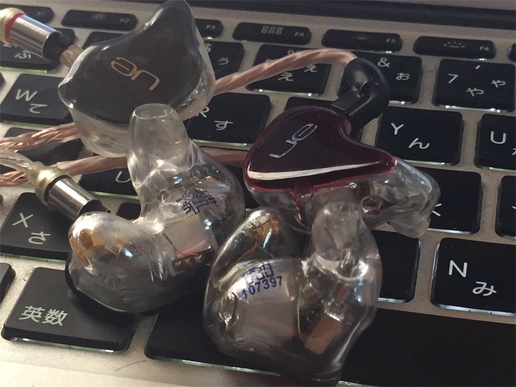 Ultimate Ears UE5Pro ＆ UE11Pro 到着篇 - 今日という日の備忘録