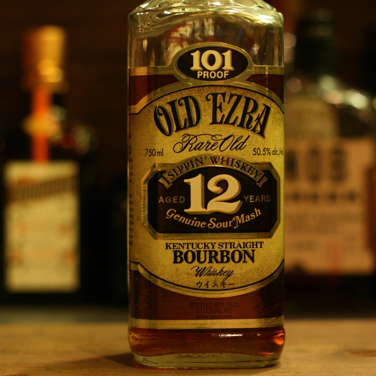 Old Ezra 12年 バーボンウイスキー 101プルーフ Old Ezra 12 Year Review • Dram Japan