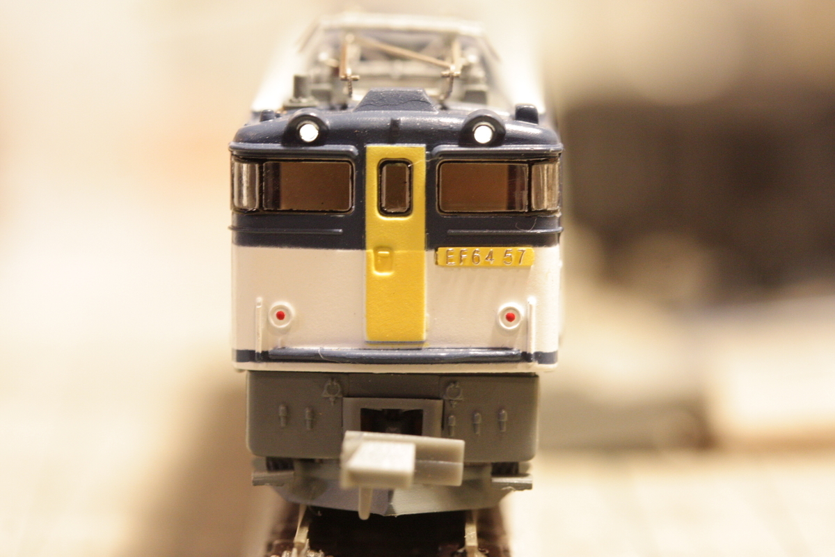 EF64 57更新車入線 - Nゲージをいじるブログ