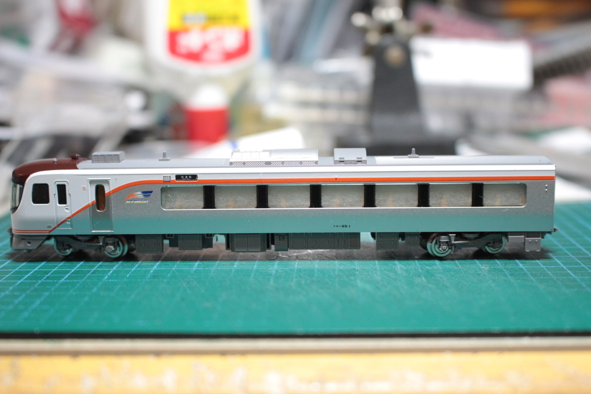 HC85(試験走行車)をそれらしく - Nゲージをいじるブログ