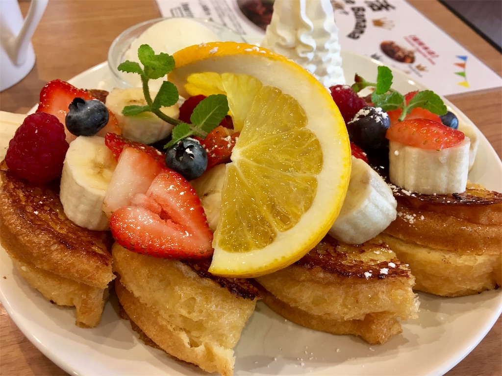 Ivorish(アイボリッシュ)福岡本店のフレンチトーストにノックアウト