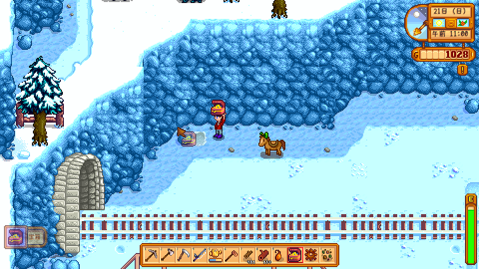Stardew Valley 1年目冬季 3週目 無糖炭酸水 Stardew Valley 1年目冬季 3週目 無糖炭酸水