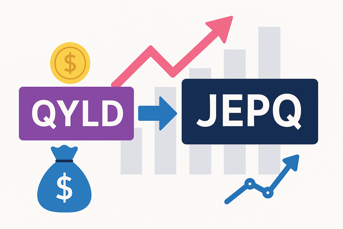 📊【JEPQ vs QYLD】配当だけで選ばない！成長性も重視したETF戦略とは？