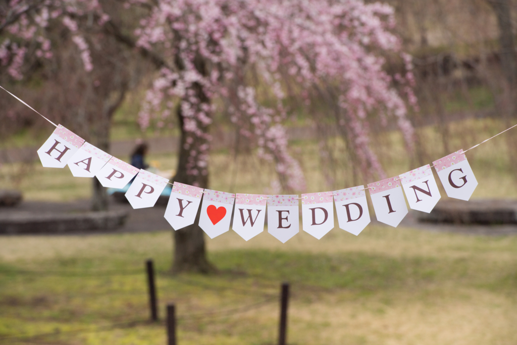 シーン別のウェディングガーランドを作ってみた きみほいずむ