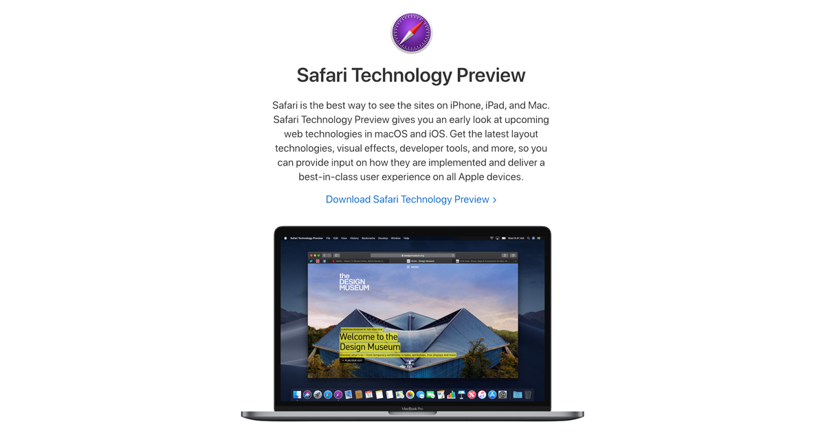 Safari Technology Preview