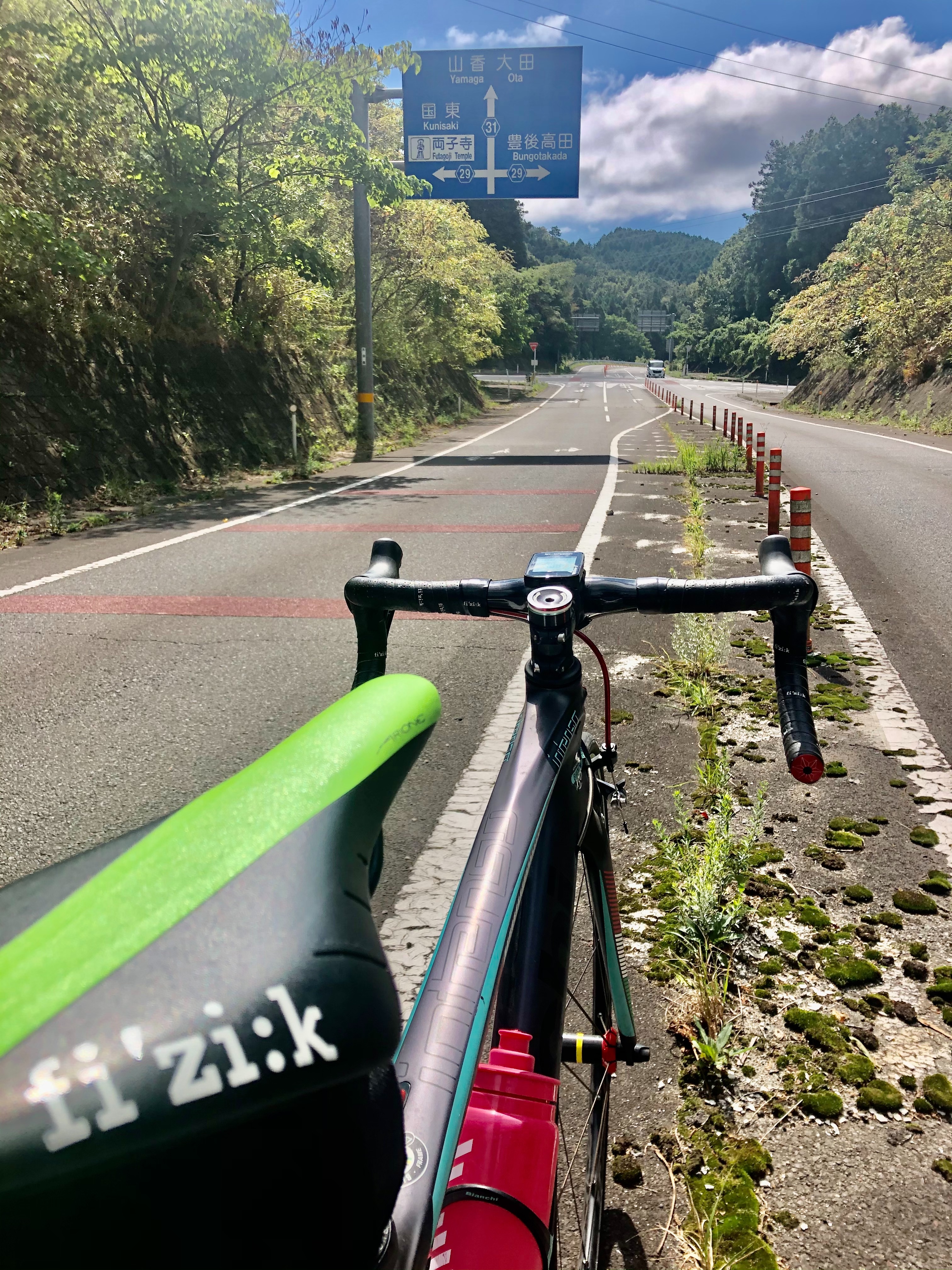 国東半島で一番高い交差点へ向けて自転車トレーニング。 - EP4