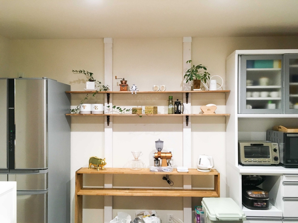 DIY】誰でもできる！ディアウォールを使ったキッチン棚の作り方