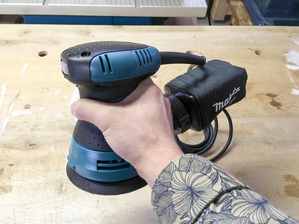 DIY】おすすめの電動工具☆マキタのランダムオービットサンダ