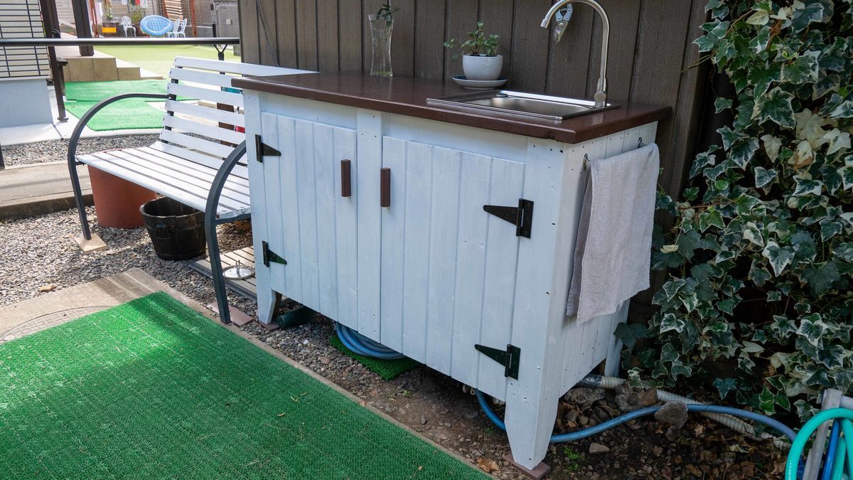Diy ガーデンシンクにオススメのステンレス製タオル掛け Kimpa Life キンパライフ Diy ガーデンシンクにオススメのステンレス製タオル掛け Kimpa Life キンパライフ
