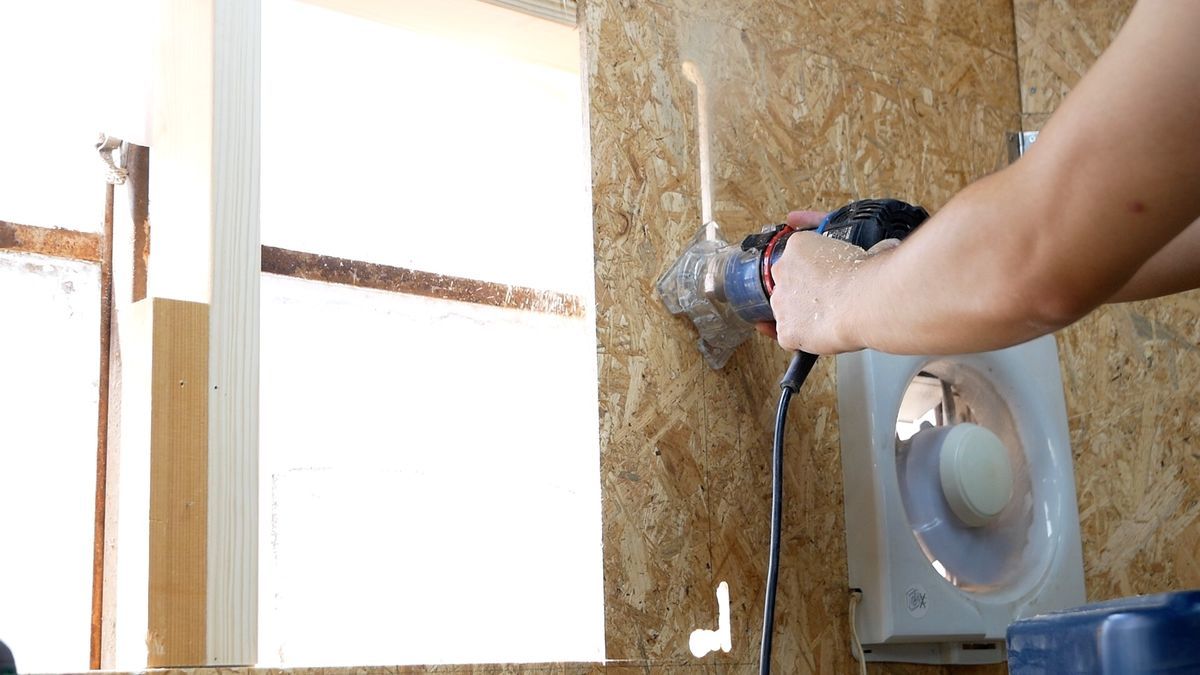 Diy 明るい工房に早変わり 工房の壁をくり抜いて内窓を作りました Kimpa Life キンパライフ