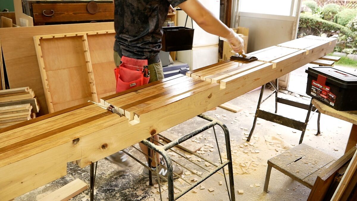 DIY】ウッドデッキに屋根つけた7 〜垂木取り付け編〜 - Kimpa Life