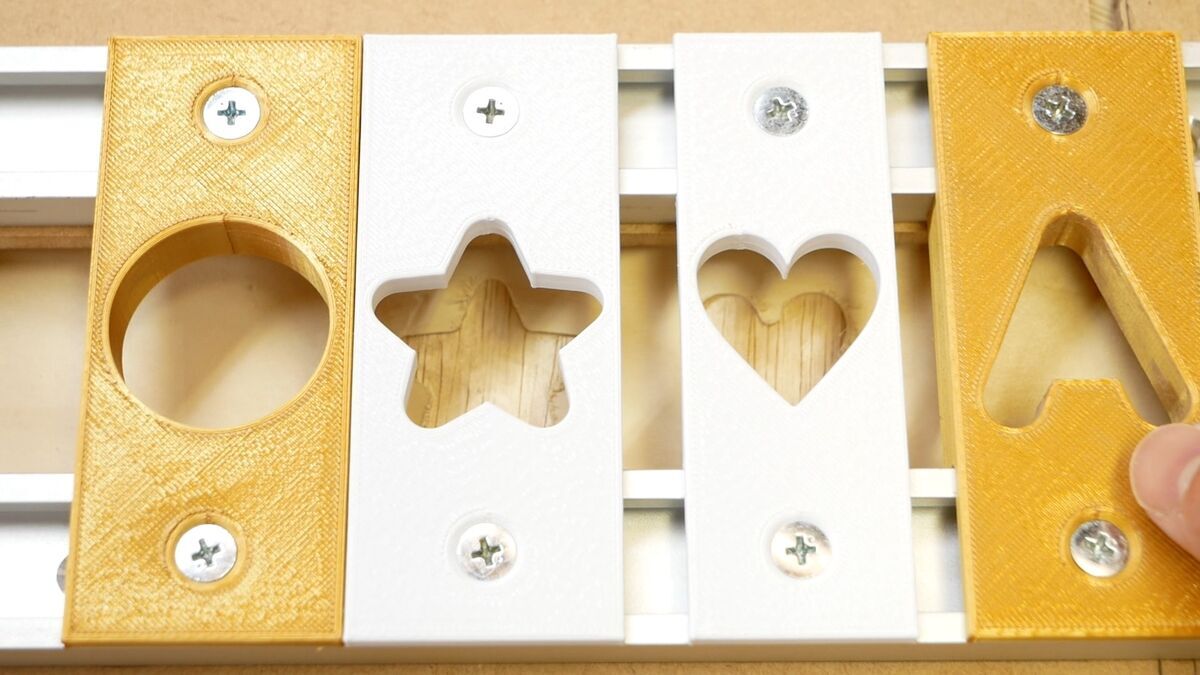 DIY】新開発のトリマー治具！アルファベット治具で簡単綺麗に名入れ