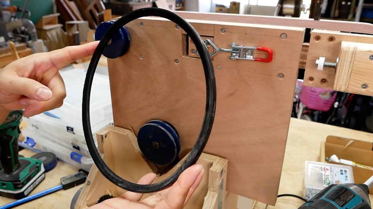DIY】ベルトサンダーが欲しかったので自作してみた 〜 その5 