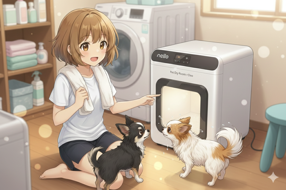 nello  ペットドライルーム ペットドライルーム nello／ネロ｜わん子ん家ひまカフェ