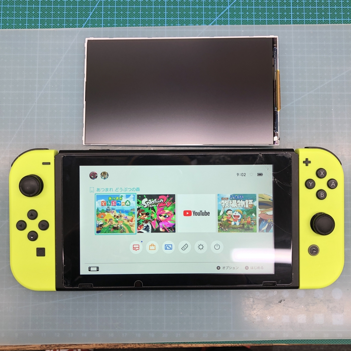 Nintendo Switch 修理 液晶ブラックアウトによる液晶交換 きむら修繕堂の日常 Nintendo Switch 修理 液晶ブラックアウトによる液晶交換 きむら修繕堂の日常