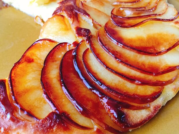 フライパンりんごケーキレシピ