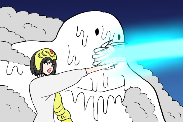 風の谷のナウシカパロイラスト巨神兵