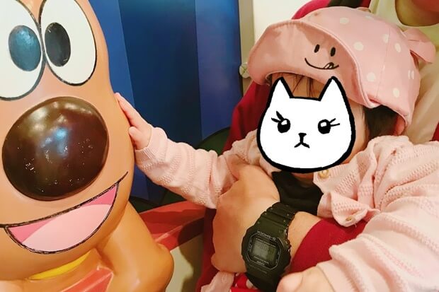 かわいいベビーキャップ