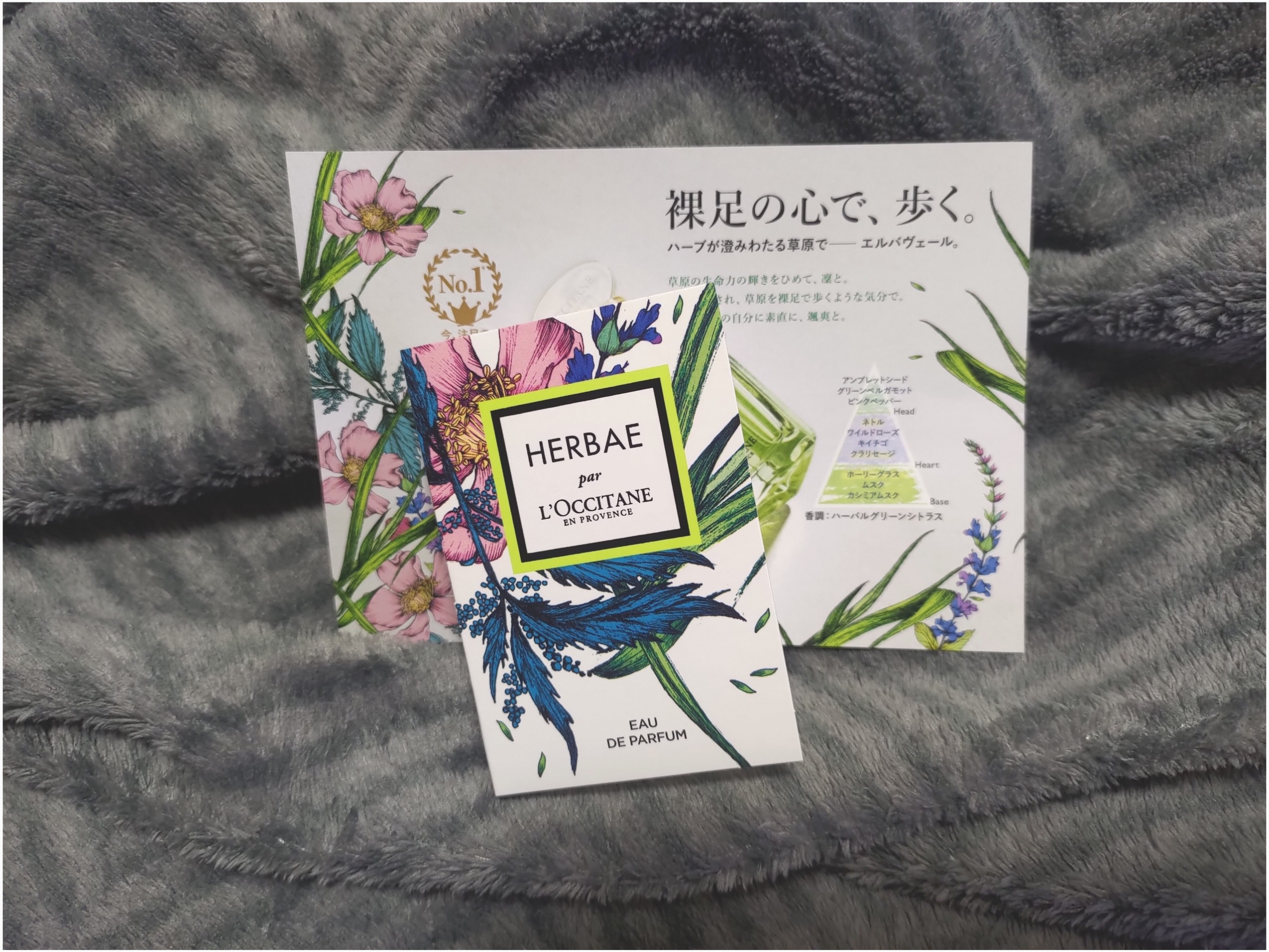 f:id:kinako4427:20210124101039j:image ロクシタン エルバヴェール オードパルファム