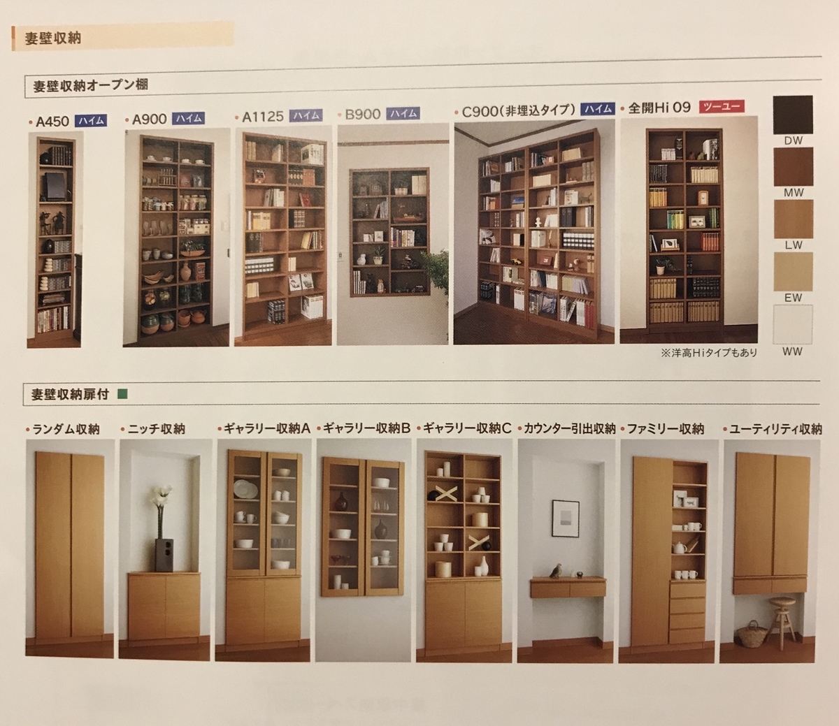 【新品未使用品】セキスイハイム 収納 壁付き収納DX 木製 やたらと高いオプションを勧めてくるハイム営業 - きなこのマイ