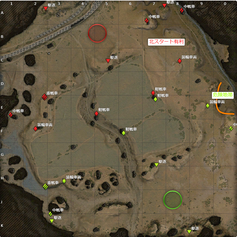 Wot マップ初動解説 ステップ 片側ラッシュが決まれば勝利が近くなる World Of Tanks M J B Kinchan0023ゲームブログ
