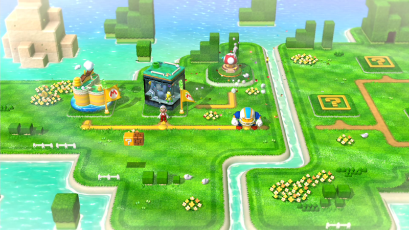 スーパーマリオ 3dワールド プレイ日記 ２ 初めての中ボス戦 脳内随想録