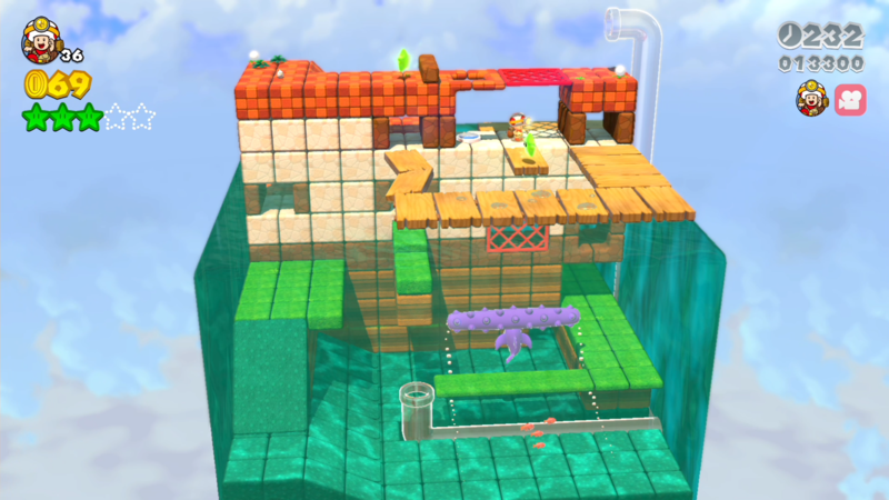 スーパーマリオ 3Dワールド』プレイ日記#11「キノピオ隊長ステージが