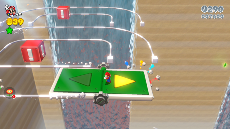スーパーマリオ 3dワールド プレイ日記 １５ トロッコの操作にてんてこ舞い 脳内随想録