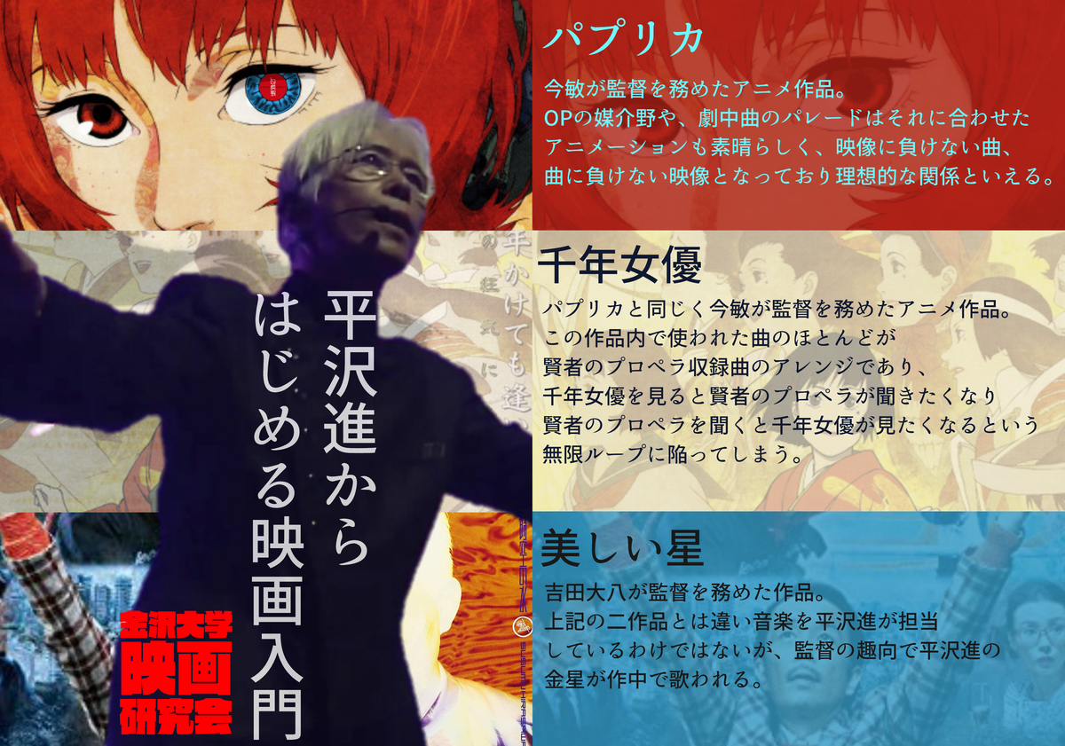 活動報告 レコーディングと新歓上映会 金沢大学映画研究会