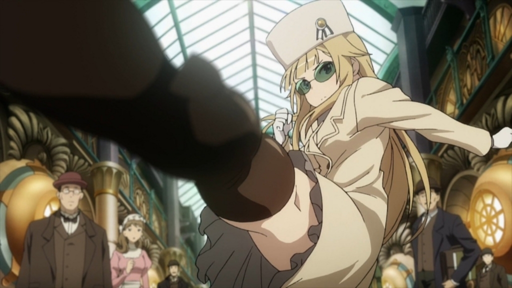 プリンセス プリンシパル 11話 アンジェとシャーロット 豚のメモ帳