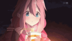 ゆるキャン 1話 ら めん 豚のメモ帳