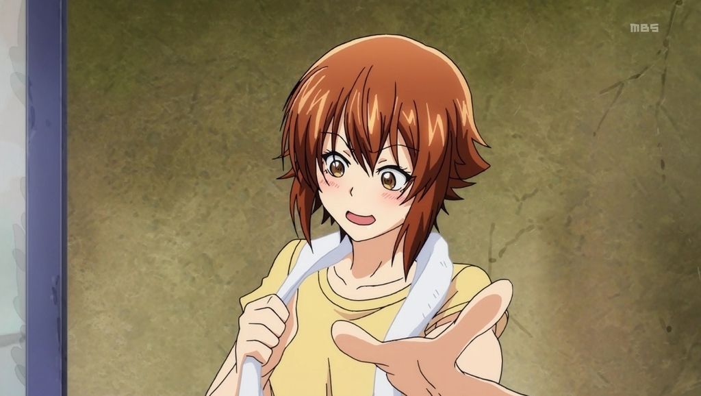 ぐらんぶる 7話 風呂上がりのちさちゃん 豚のメモ帳