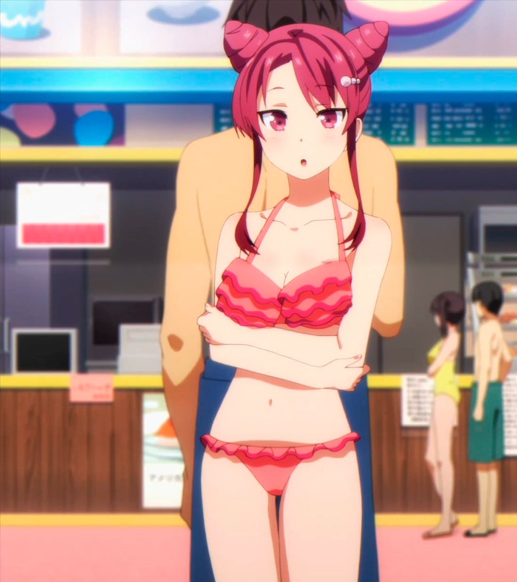 俺を好きなのはお前だけかよ 7話 さざんかちゃん水着と黒髪 豚のメモ帳