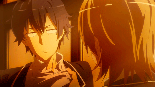 やはり俺の青春ラブコメはまちがっている 完 5話 イロハスにシャツを直してもらったり 豚のメモ帳