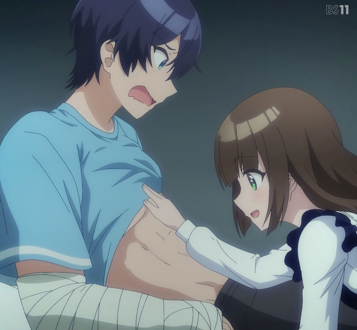 幼なじみが絶対に負けないラブコメ 11話 腹筋に興味があるもも 豚のメモ帳