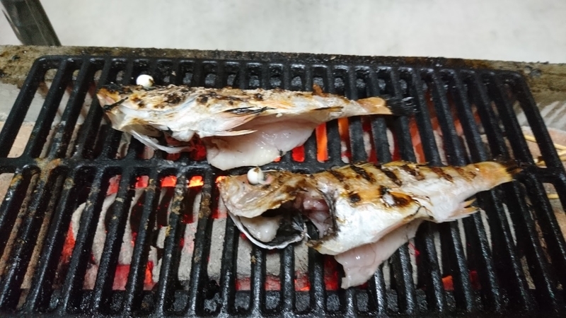 アカムツ(ノドグロ)の塩焼き