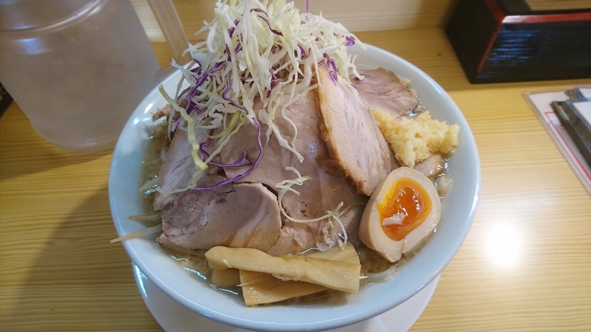 でかまるラーメン＠自家製麺 麺屋ひろまる 福光本店 2021年4月9日