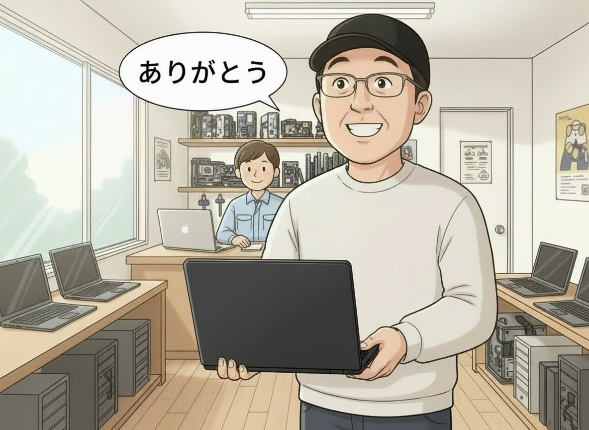 美品ノートパソコン　SSD120GB　メモリ4GB　バッテリー不良 💻PC修理完了！膨張バッテリー＆SSDトラブルからの復活記録 - ひろきの