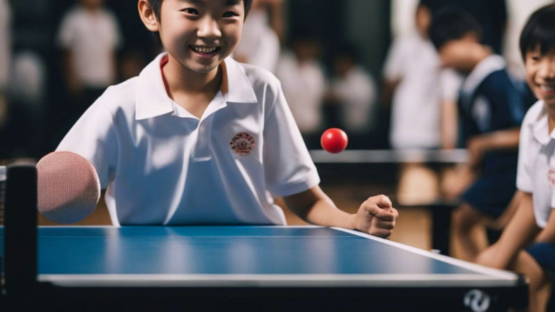 卓球で頭がよくなる秘密