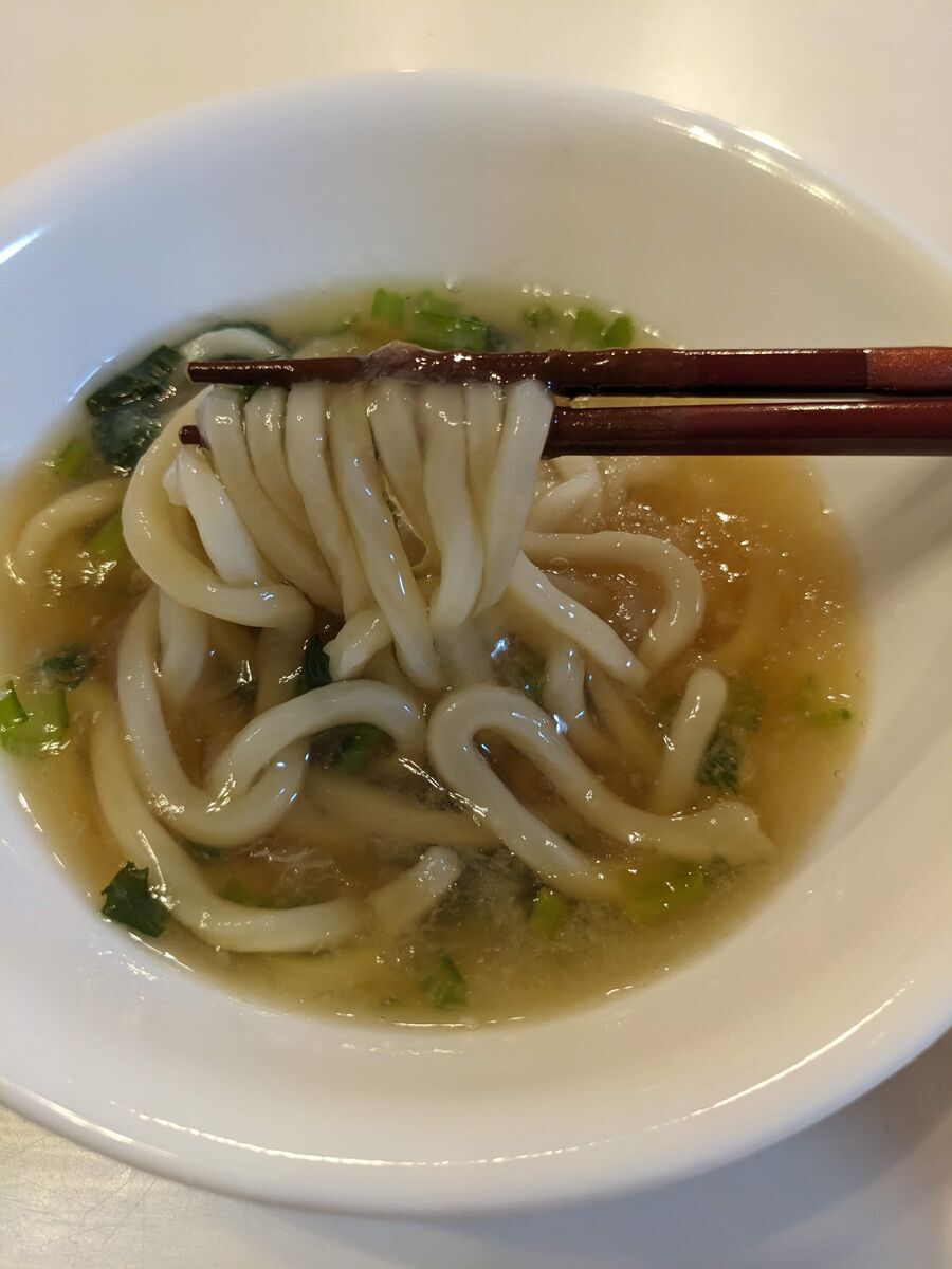 かぶのみぞれスープの接写写真。