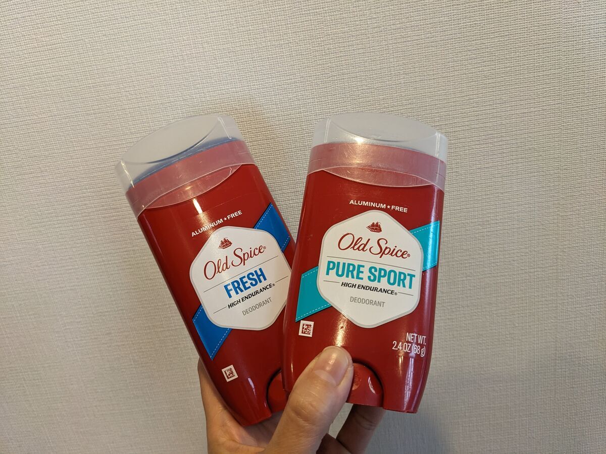 オールドスパイスの人気商品・ピュアスポーツとフレッシュを使ってみた