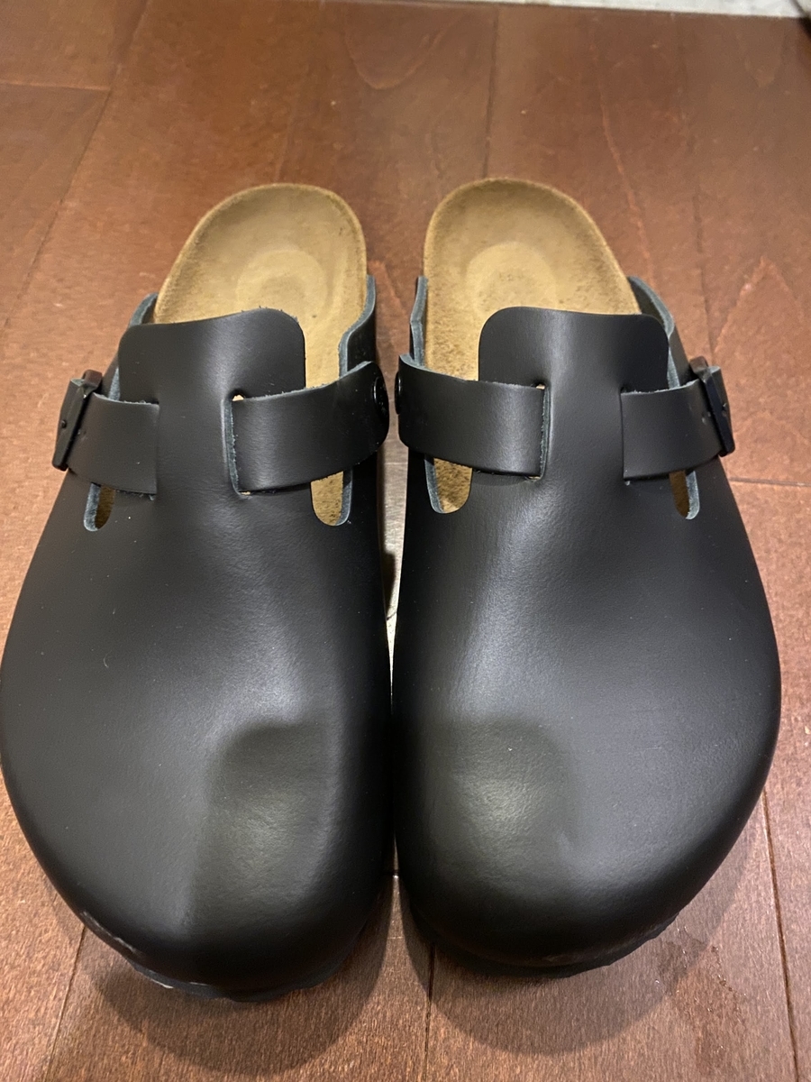 ビルケンシュトックボストン黒