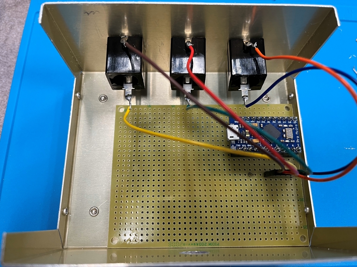 kintone × 電子工作】HW初心者が自作スイッチ(1x3ボタン)を作成した話