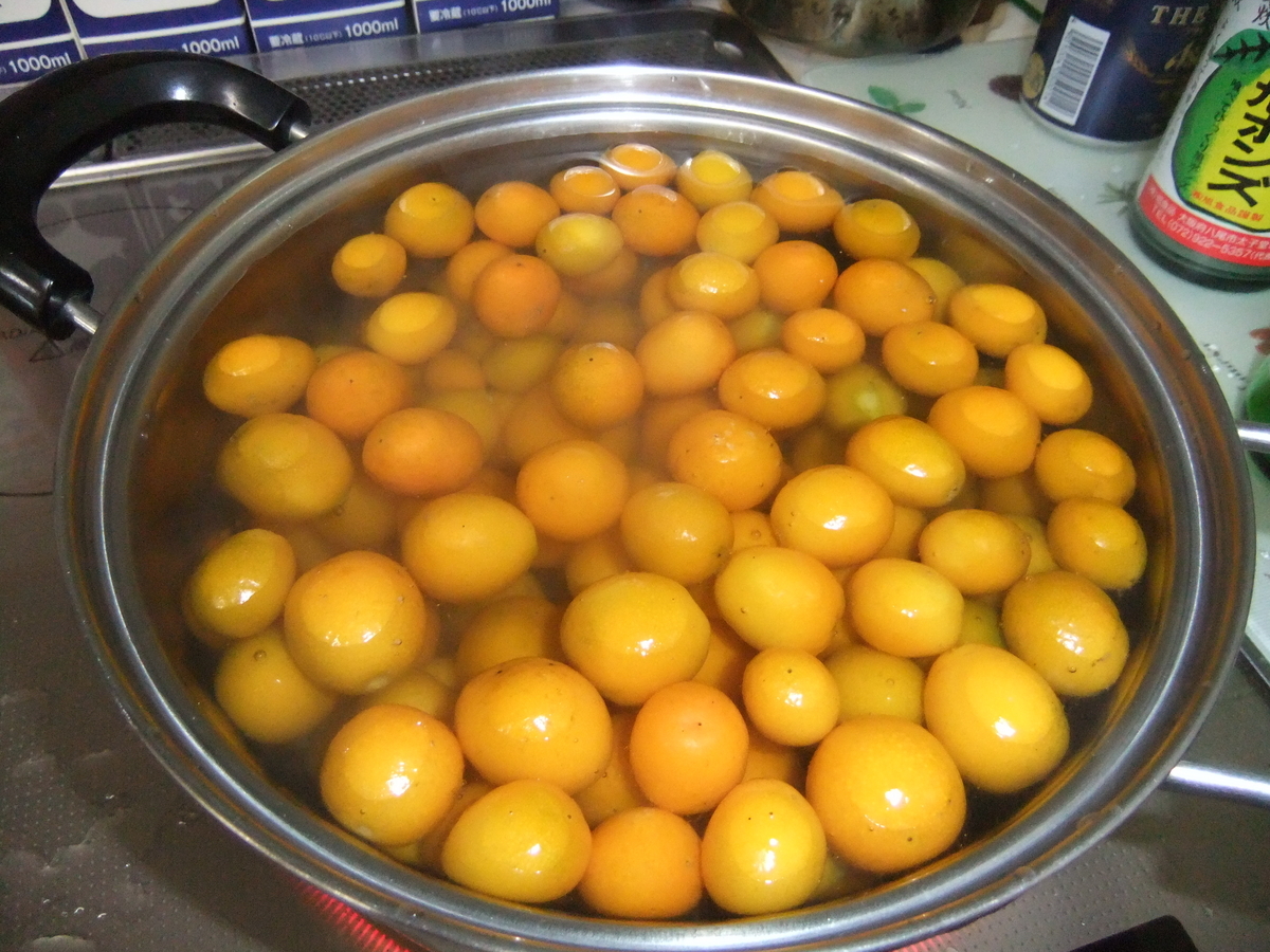 金柑 の ジャム の 作り方