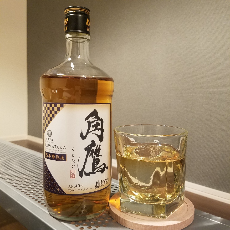 角鷹（くまたか）5年樽熟成 - kinuzonoウイスキー体験談！