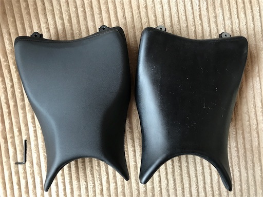 CBR250R(MC41)の純正シートを流用して格安で足つき性アップ！ - き