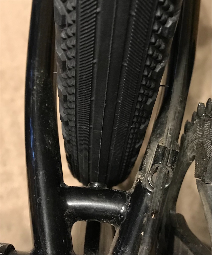 WTB byway 44 (700Cx44) を仮組みしてみた。BOMBTRACK ARISE-2